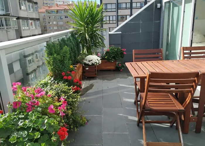 Penthouse With Terrace And Views Near Oza's Apartment